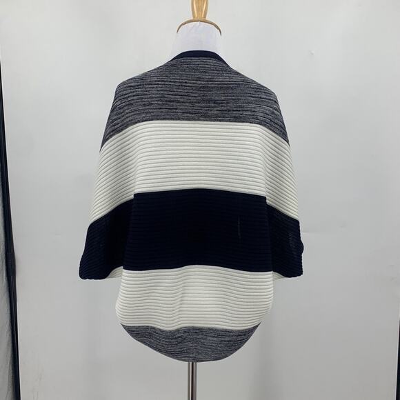 Misook Cardigan Womens S Small Exclusively Colorblock Open Front Bolero Sweater - Picture 4 of 9